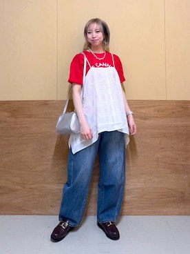 Miyaさん（レディース・152cm）の春コーディネート