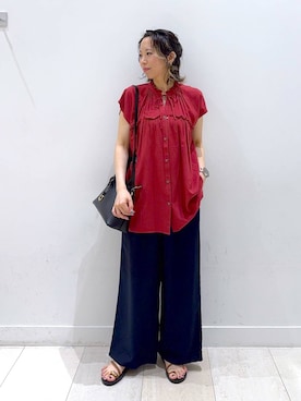 「アイテム（パンツ）」を使った、Miyaさん（レディース・152cm・30代）の夏コーディネート