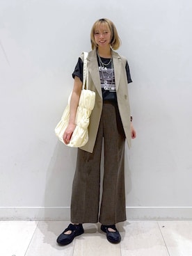 Miyaさん（レディース・152cm）の春コーディネート