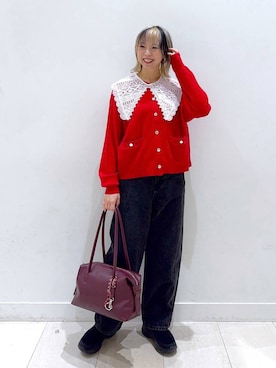 「アイテム（その他）」を使った、Miyaさん（レディース・152cm・30代）の秋コーディネート