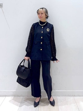 Miyaさん(レディース・152cm)の冬コーディネート