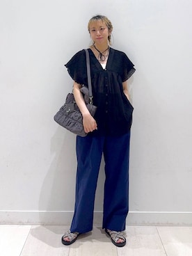 Miyaさん(レディース・152cm)の夏コーディネート