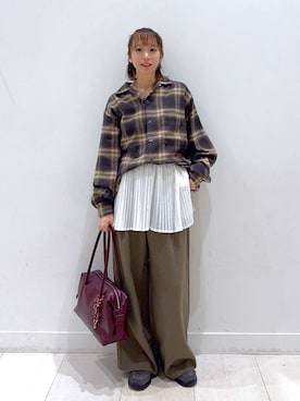 Miyaさん(レディース・152cm)の秋コーディネート
