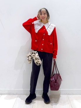 「アイテム（その他）」を使った、Miyaさん（レディース・152cm・30代）の秋コーディネート