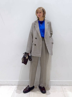 Miyaさん(レディース・152cm)の春コーディネート