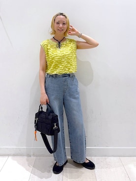 「アイテム（チョーカー）」を使った、Miyaさん（レディース・152cm・30代）の夏コーディネート