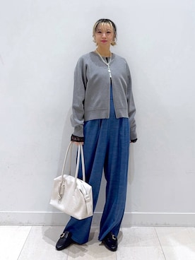 「アイテム（オールインワン・サロペット）」を使った、Miyaさん（レディース・152cm・30代）の春コーディネート