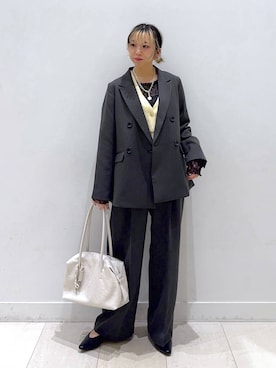 Miyaさん（レディース・152cm）の冬コーディネート