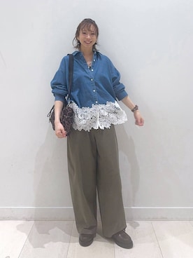 Miyaさん(レディース・152cm)の秋コーディネート