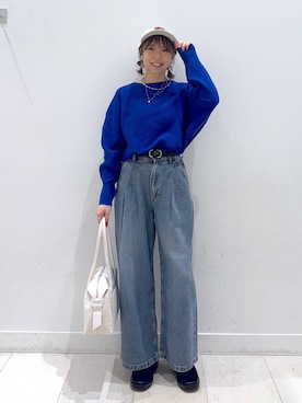 「GLOBAL WORK（グローバルワーク）のエアかる晴雨兼用ブーツ/1055021（ブーツ、ブラック系）」を使った、Miyaさん（レディース・152cm）の秋コーディネート