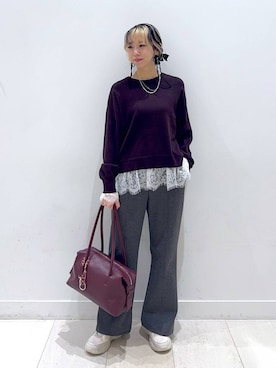 「アイテム（その他シューズ）」を使った、Miyaさん（レディース・152cm・30代）の秋コーディネート