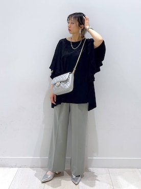 Miyaさん(レディース・152cm)の春コーディネート