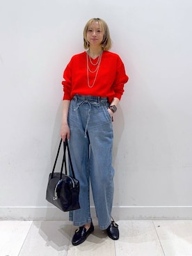 Miyaさん（レディース・152cm）の春コーディネート