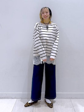 「アイテム（チョーカー）」を使った、Miyaさん（レディース・152cm・30代）の冬コーディネート