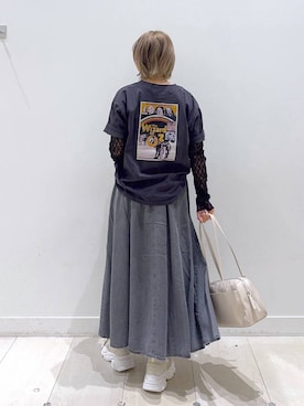 Miyaさん（レディース・152cm）の春コーディネート