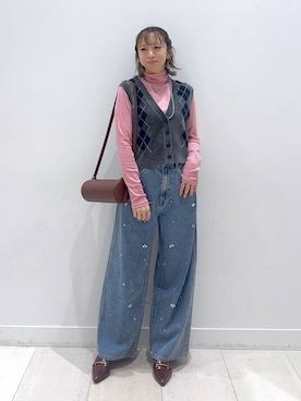 Miyaさん(レディース・152cm)の秋コーディネート