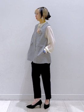 Miyaさん(レディース・152cm)の冬コーディネート