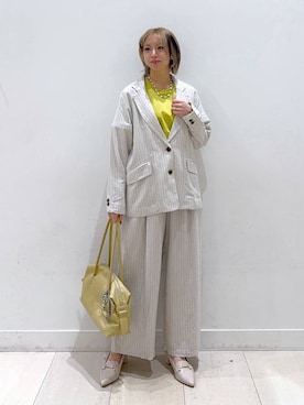 Miyaさん（レディース・152cm）の春コーディネート