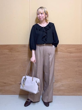 Miyaさん（レディース・152cm）の秋コーディネート