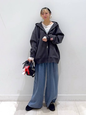 Miyaさん（レディース・152cm）の春コーディネート