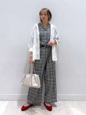 Miyaさん(レディース・152cm)の春コーディネート