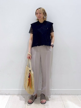 Miyaさん(レディース・152cm)の春コーディネート