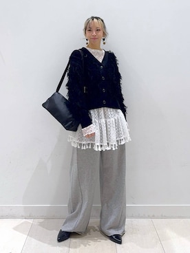 Miyaさん(レディース・152cm)の冬コーディネート