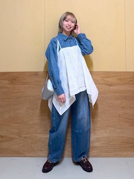 Miyaさん（レディース・152cm）の春コーディネート