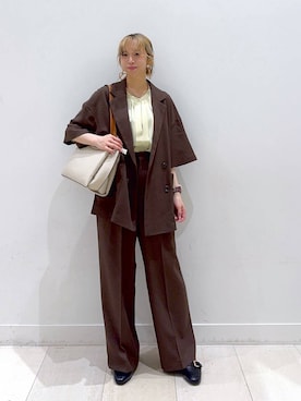 Miyaさん（レディース・152cm）の春コーディネート