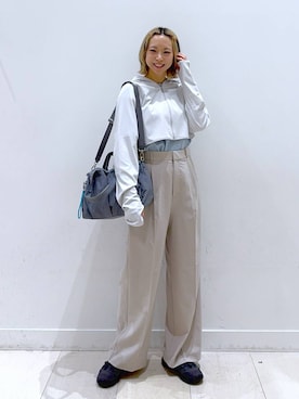 Miyaさん（レディース・152cm）の春コーディネート
