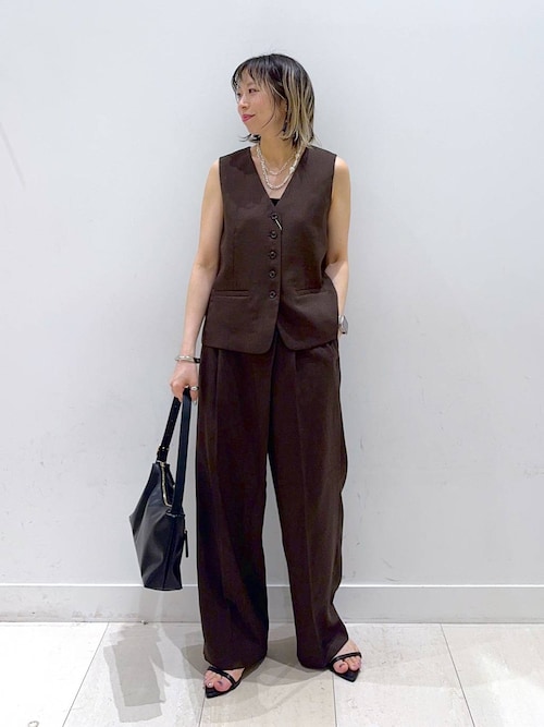 セール】MATINEE LINE/リネンライクベスト/495653(ベスト)|GLOBAL セール】MATINEE LINE/リネンライクベスト/495653(ベスト)|GLOBAL