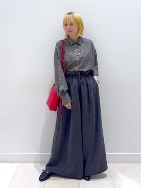 「ローファー」｜Miyaさん（レディース・152cm・30代）の秋コーディネート