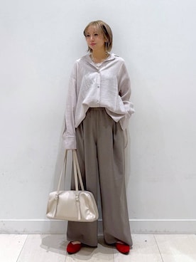 Miyaさん（レディース・152cm）の春コーディネート