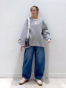 Miyaさん(レディース・152cm)の冬コーディネート