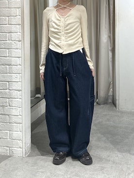 yuzu108009さん（レディース・155cm）の冬コーディネート