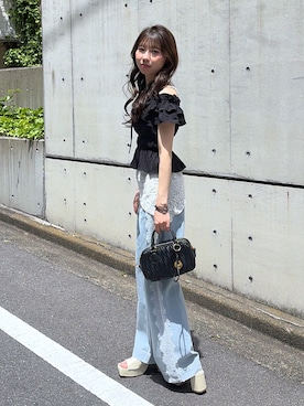 yoppy_18さん(レディース・155cm)の夏コーディネート