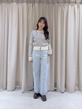 「FREE'S MART（フリーズマート）のアイテム（パンツ）」を使った、yoppy_18さん（レディース・155cm）の春コーディネート