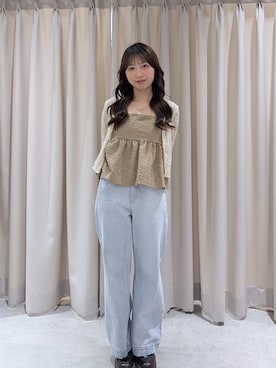 「FREE'S MART（フリーズマート）のアイテム（パンツ）」を使った、yoppy_18さん（レディース・155cm）の春コーディネート