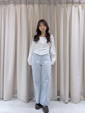 「FREE'S MART（フリーズマート）のアイテム（パンツ）」を使った、yoppy_18さん（レディース・155cm）の春コーディネート