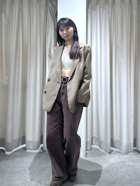 「FREE'S MART（フリーズマート）のアイテム」を使った、yuzu108009さん（レディース・155cm）の秋コーディネート
