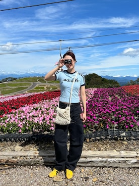 「GAP（ギャップ）のアイテム」を使った、miranworldさん（レディース・165cm）の秋コーディネート