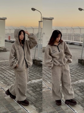 みくさん（レディース・156cm）の冬コーディネート