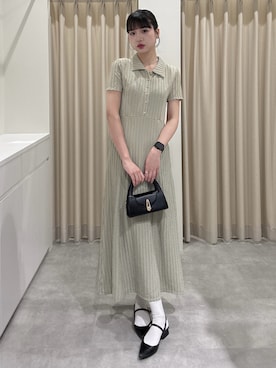 「FREE'S MART（フリーズマート）のアイテム（ワンピース/ドレス）」を使った、mikuさん（レディース・165cm）の春コーディネート