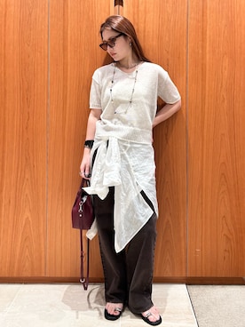 「qualite（カリテ）のアイテム」を使った、asuka さん（レディース・163cm）の夏コーディネート