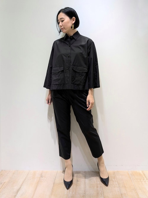 qualite（カリテ） パンツ ダンプイージーテーパードパンツ レディース