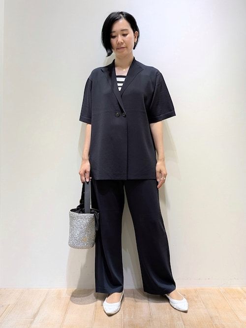 タンクトップ ノースリーブ 「接触冷感」レーヨンストレッチニットノースリーブ/夏服/サマーニット/カセット服/セットアップ対応/ノースリーブトップス 接触冷感】レーヨンストレッチニットノースリーブ/夏服/サマー