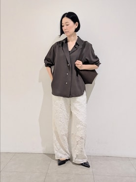 「qualite」｜Chieさん（レディース・164cm）の秋コーディネート