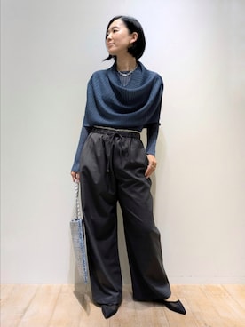 Chieさん（骨格ウェーブ・レディース・164cm）の秋コーディネート
