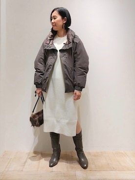 Chieさん(レディース・164cm)の冬コーディネート