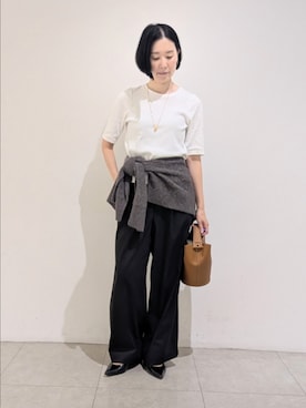 「qualite」｜Chieさん（レディース・164cm）の秋コーディネート